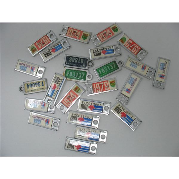 LOT OF WAR AMP KEY TAGS