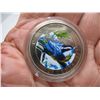 Image 3 : 2007 ROYAL CANADIAN MINT CASED 25 CENT COIN - RED BREASTED NUTHATCH