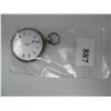 Image 1 : POCKET WATCH - Key Wind - No Key - Not sure if it works or not  - Silver Case - Marked inside  800