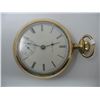Image 2 : POCKET WATCH - ELGIN - RUNNING CONDITION - Cracked Crystal