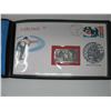 Image 2 : 1973 WORLD CURLING CHAMPIONSHIP - REGINA - FIRST DAY COVER & METAL 6 CENT STAMP
