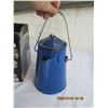 Image 1 : Blue Enamel Percolator Coffee Pot