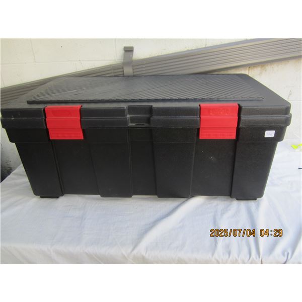 Large GSC Storage Tote Heavy Duty 32 inches long 18 inches deep 13 inches tall
