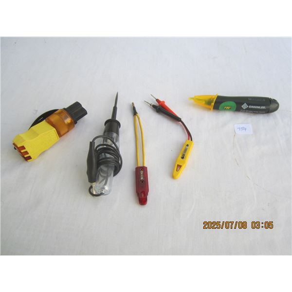 Electrical Testing Tools Including a Greelee Current Voltage Detector