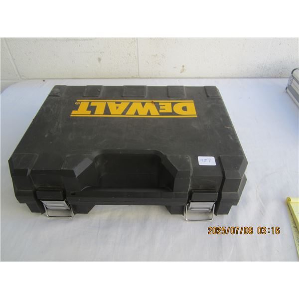 Empty Dewalt Case