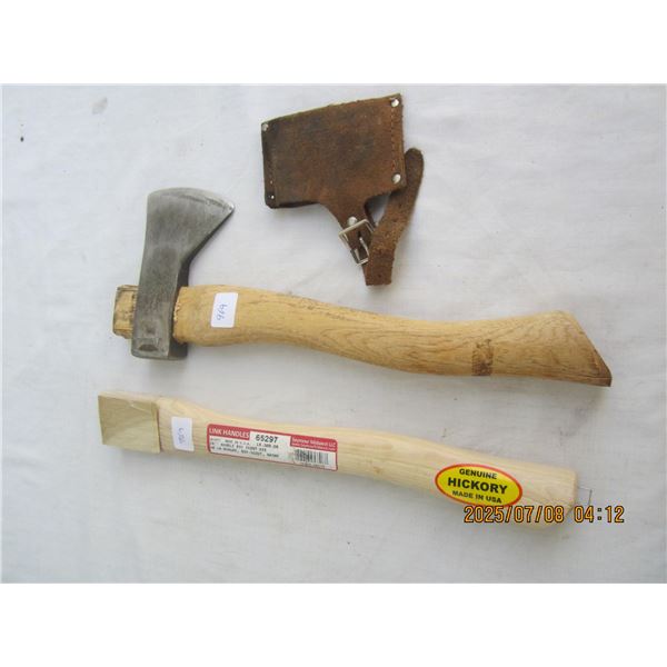 Norlung Hatchet with Spare Hickory Handle