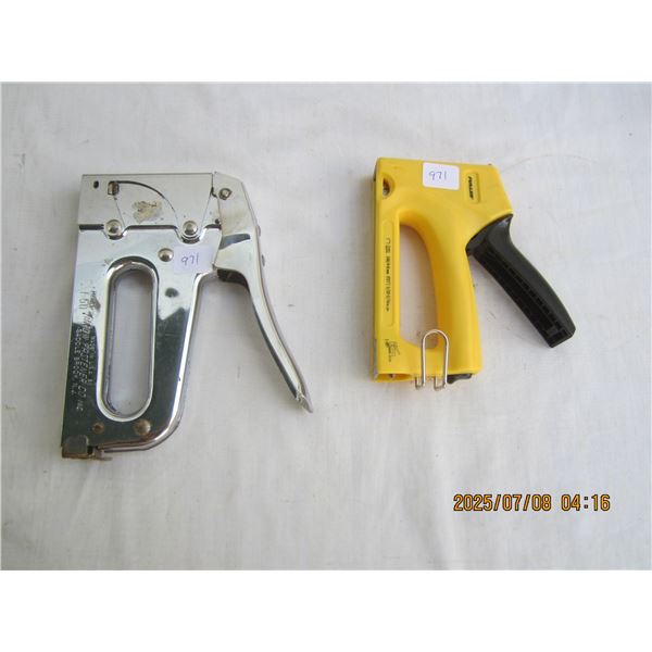 Staplers one Andow one Fuller both work well