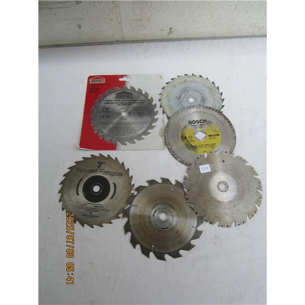 Lot of Skill Saw Blades