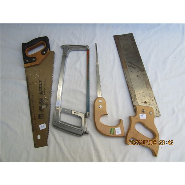 Lot of 4 Saws 988.