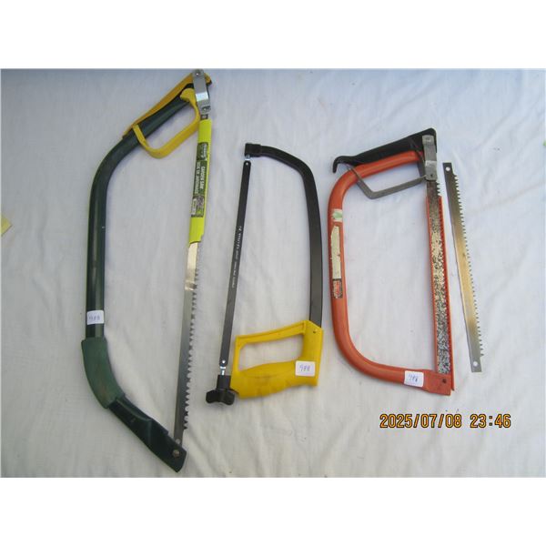 Lot of 3 Saws