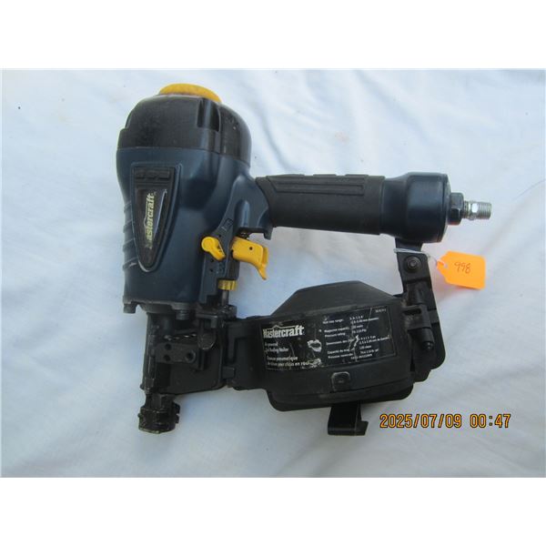 Master Craft Coil Ring Roofing Nailer Tested Working