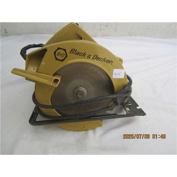 Black and Decker Skill saw Tested Working