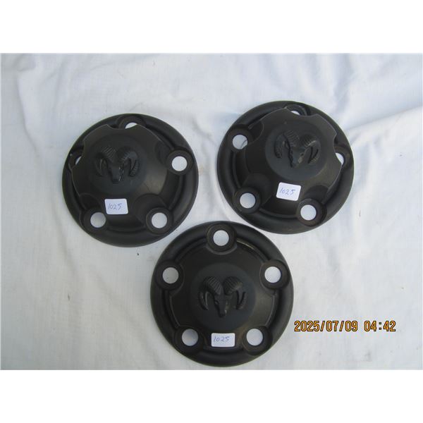 3 Dodge Truck Wheel Center Caps