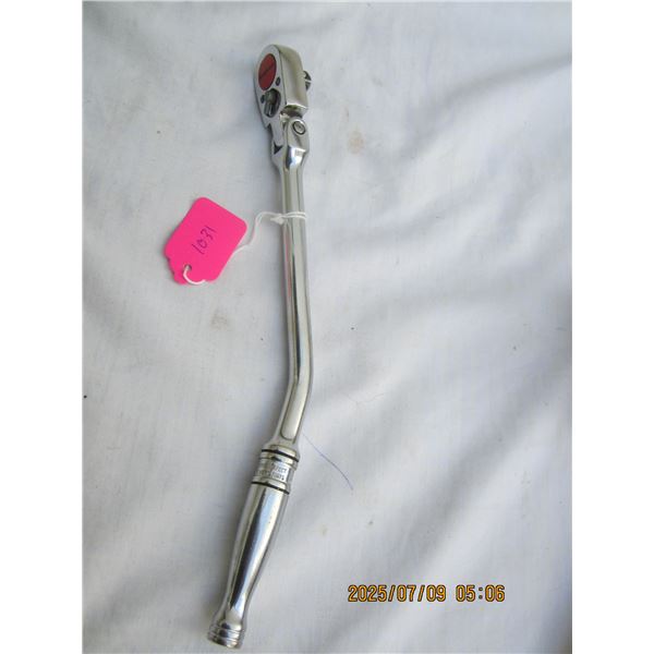 Snap-On 3/8 Speciality Rachet Articulating Head and Bent Handle Rare Item Works Well