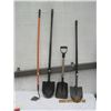 Image 1 : 3 shovels 1 Hoe