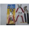 Image 2 : Lot of Hand Tools Pliers , Leather Tools Ect.