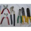 Image 3 : Lot of Hand Tools Pliers , Leather Tools Ect.