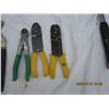 Image 4 : Lot of Hand Tools Pliers , Leather Tools Ect.