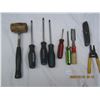 Image 3 : Lot of Hand Tools Hammers Screw Driver, Knife Ect.