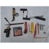 Image 1 : Lot of Hand Tools Tire Repair Torch , Knifes Ect.