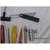 Image 3 : Lot of Hand Tools Tire Repair Torch , Knifes Ect.