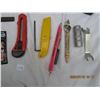 Image 4 : Lot of Hand Tools Tire Repair Torch , Knifes Ect.
