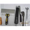 Image 3 : Lot of Hand Tools Stud Finder, Grease Gun Ect.