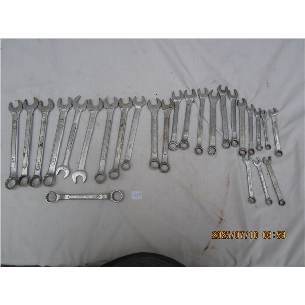 Lot of Standard Wrenches ¾ -3/8 not matching