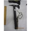 Image 3 : Smittybilt Survival  Axe with Fishing Lure in the Handle 14 inches Long