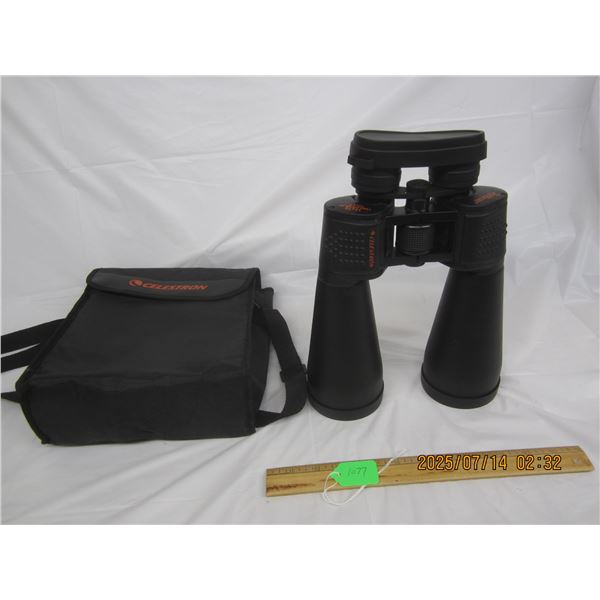 Alestron Sky Master Binoculars Large 11 inch Long with Case