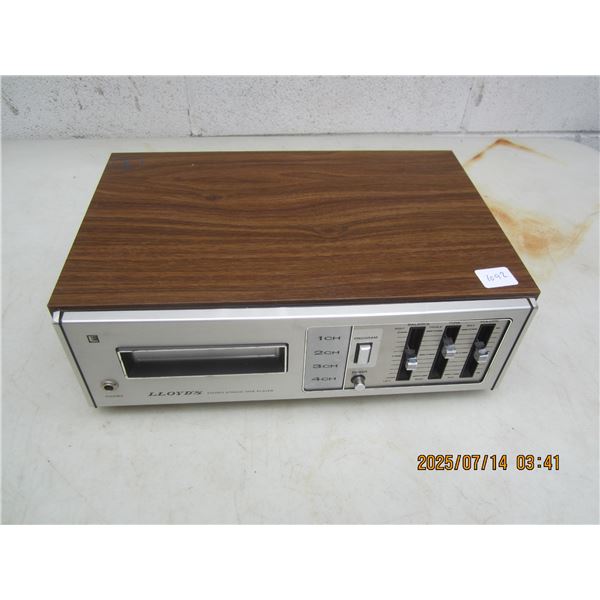 Lloyds Home 8 Track Player
