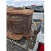 Image 2 : Cast iron wood burning stove- needs some work