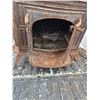 Image 3 : Cast iron wood burning stove- needs some work