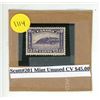 Image 1 : Scott #201 Mint Unused CV $45.00.