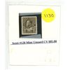 Image 1 : Scott #120 Mint Unused CV $85.00.