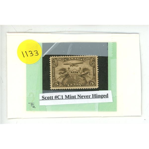 Scott #C1 Mint Never Hinged.