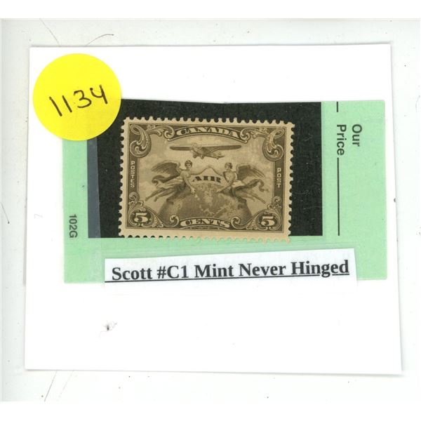 Scott #C1 Mint Never Hinged.
