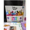Image 4 : Lot of Disney Games And Older and Newer Disney Children's books and etc.