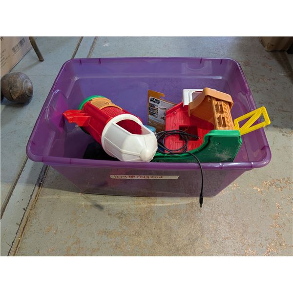 Misc. Toy Lot (Star wars, Playmobiles, Learning Toys, and etc.)