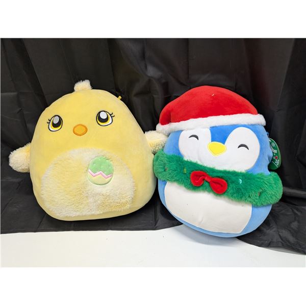 (2) Squish Mellow Plushies (1) W/ Original Tag