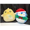 Image 1 : (2) Squish Mellow Plushies (1) W/ Original Tag