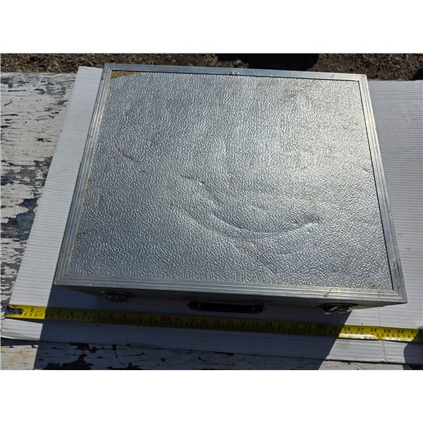 Steel suitcase