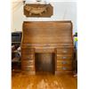 Image 1 : Antique look roll desk with key - ready for transport
