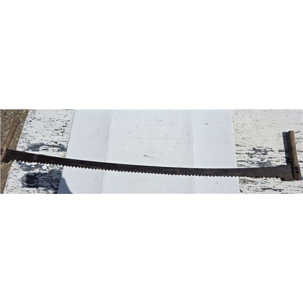 Antique 2 man saw- 64"L
