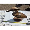 Image 1 : wood heron statue- 30"H
