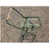 Image 1 : green metal cart- 29"H