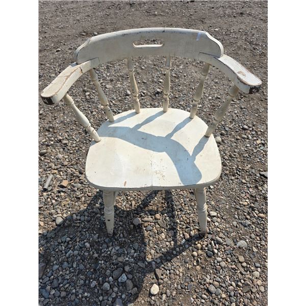 Antique captians chair- 28"H