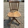 Image 1 : Rolling wood chair-31"H