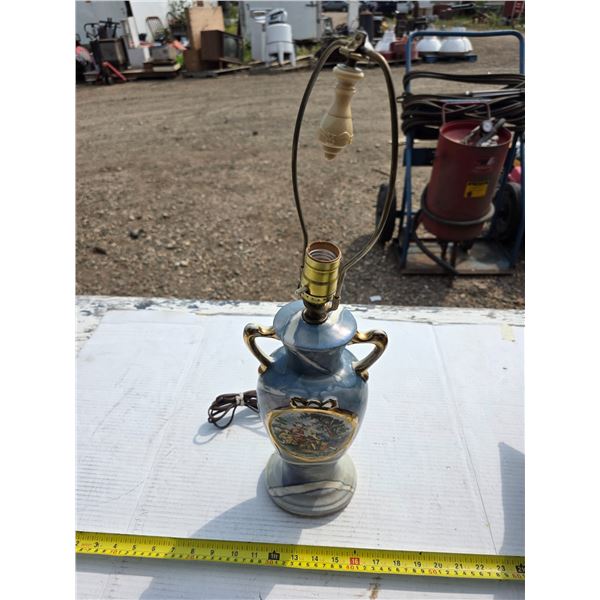 European art lamp