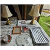 Image 1 : Box of Misc Stuff/Lamps X2